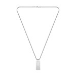 Collier LACOSTE acier - vue 1