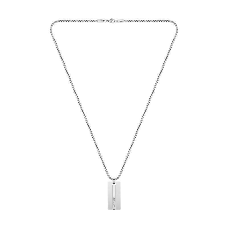 Collier LACOSTE acier - vue 1