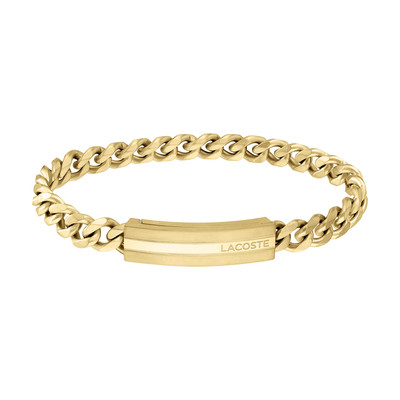 Bracelet LACOSTE acier doré 17,5 cm - vue 1