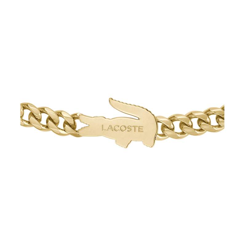 Bracelet LACOSTE acier doré - vue D2