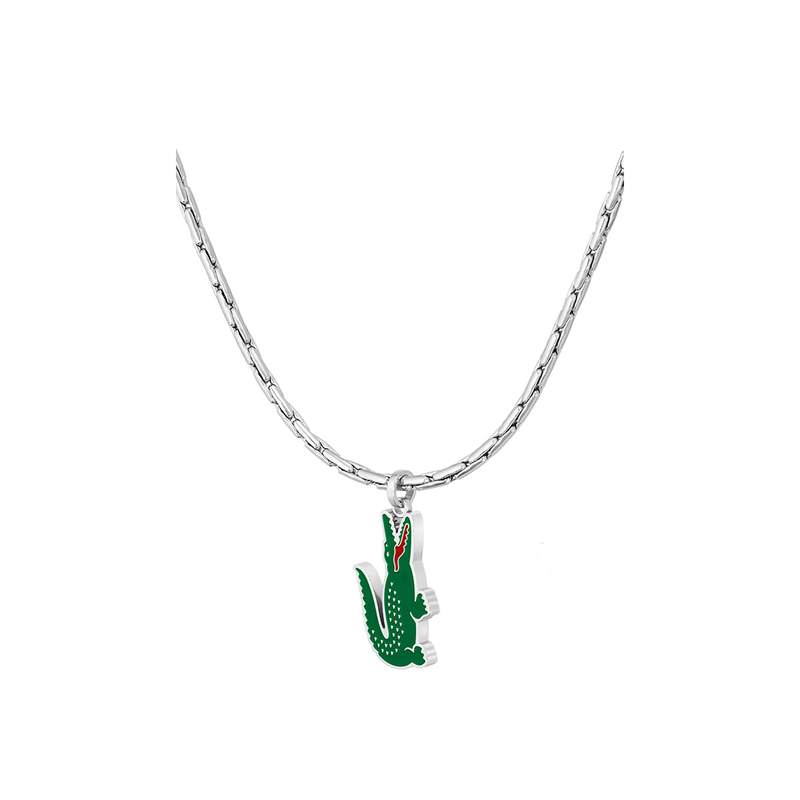 Collier LACOSTE acier - vue D1