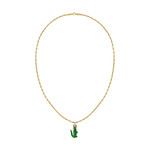 Collier LACOSTE acier - vue 1