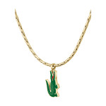 Collier LACOSTE acier - vue D1
