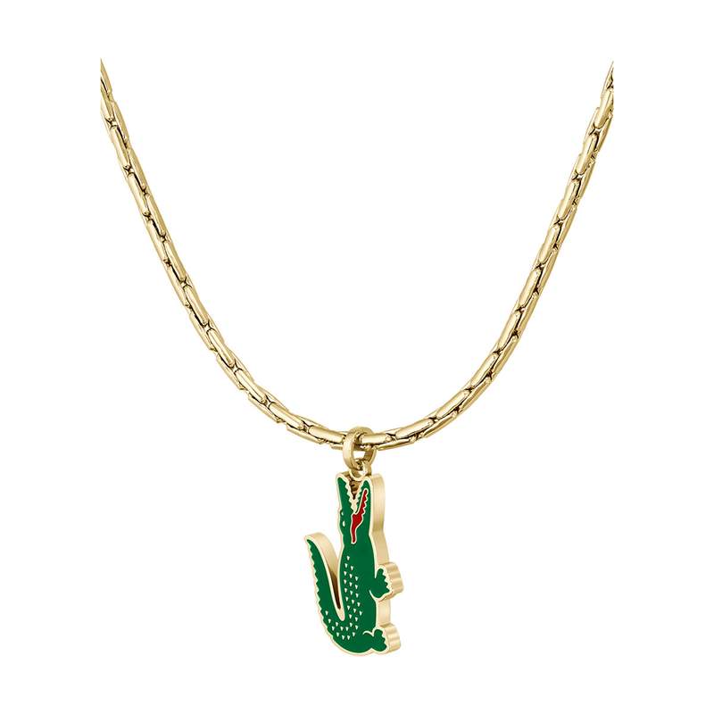 Collier LACOSTE acier - vue D1