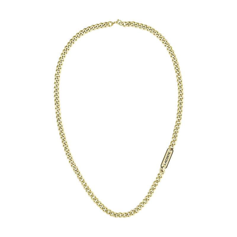 Collier LACOSTE acier doré - vue 1