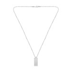 Collier LACOSTE acier - vue 2