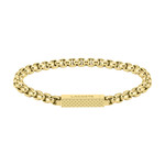 Bracelet LACOSTE doré 19 cm - vue 1