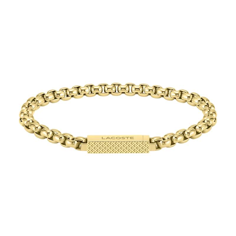 Bracelet LACOSTE doré 19 cm - vue 1