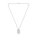 Collier LACOSTE acier - vue 1