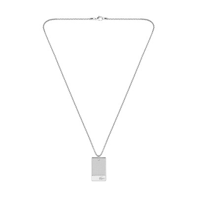 Collier LACOSTE acier - vue 1