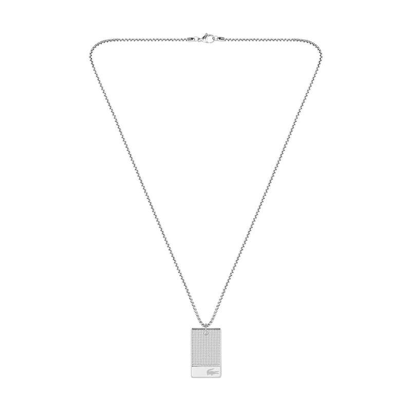 Collier LACOSTE acier - vue 1