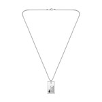 Collier LACOSTE acier - vue 2