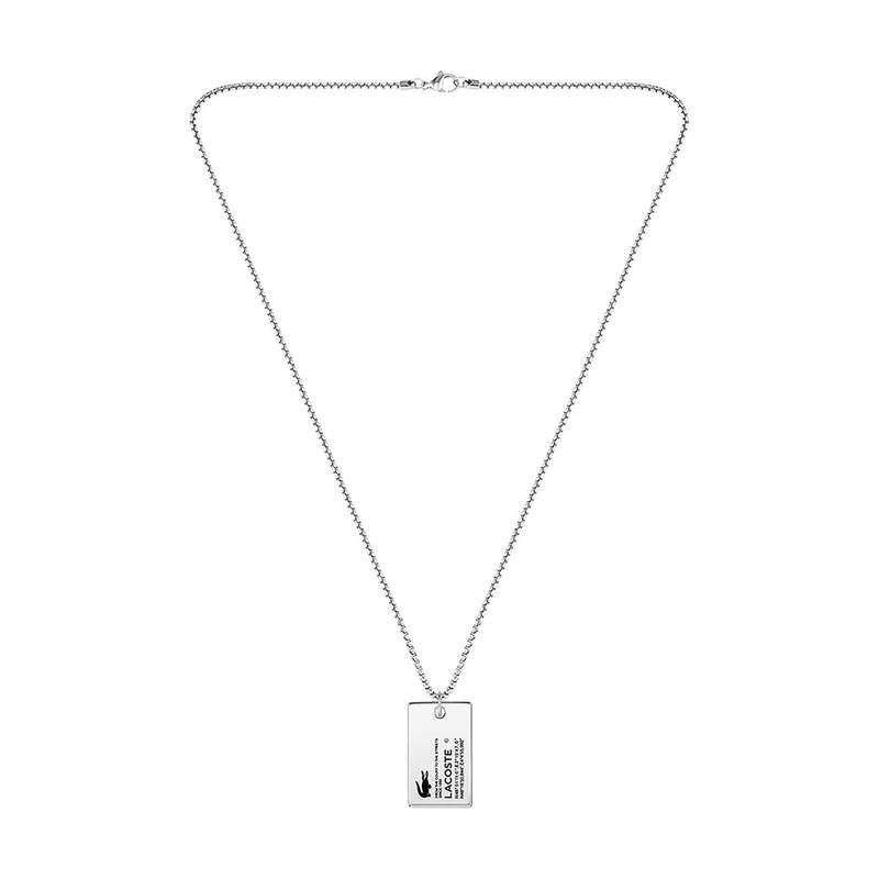 Collier LACOSTE acier - vue 2