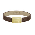 Bracelet LACOSTE cuir 17,5 cm - vue 1