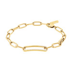 CALVIN KLEIN-armband van verguld staal - afbeelding 1