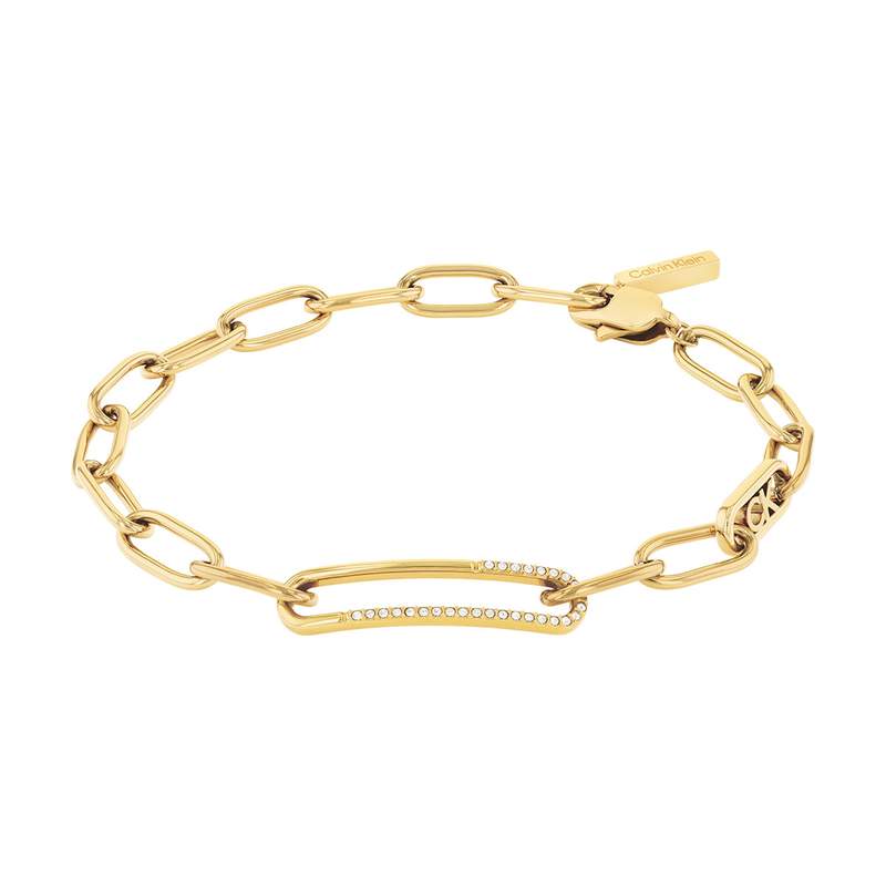 Bracelet CALVIN KLEIN acier doré - vue 1