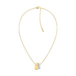 Collier CALVIN KLEIN acier doré - vue 1