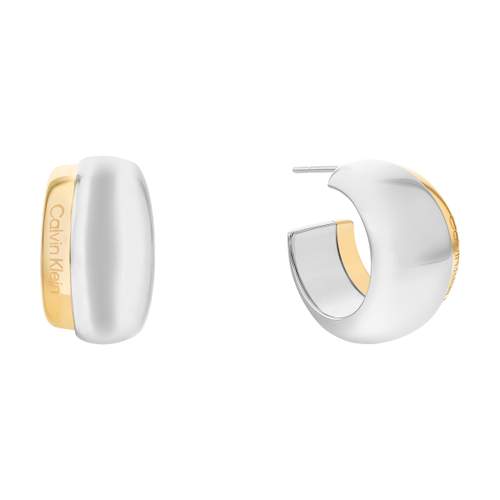 Boucles d'oreilles CALVIN KLEIN acier doré
