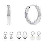 Boucles d'oreilles CALVIN KLEIN acier - vue 1