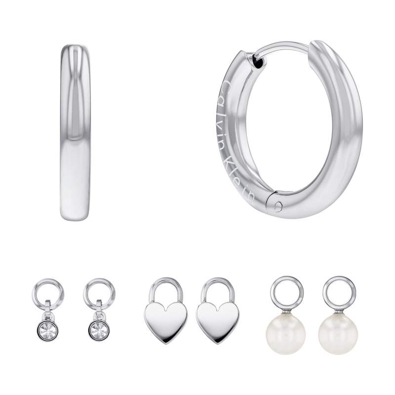 Boucles d'oreilles CALVIN KLEIN acier - vue 1