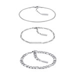 Bracelet CALVIN KLEIN acier - vue 1