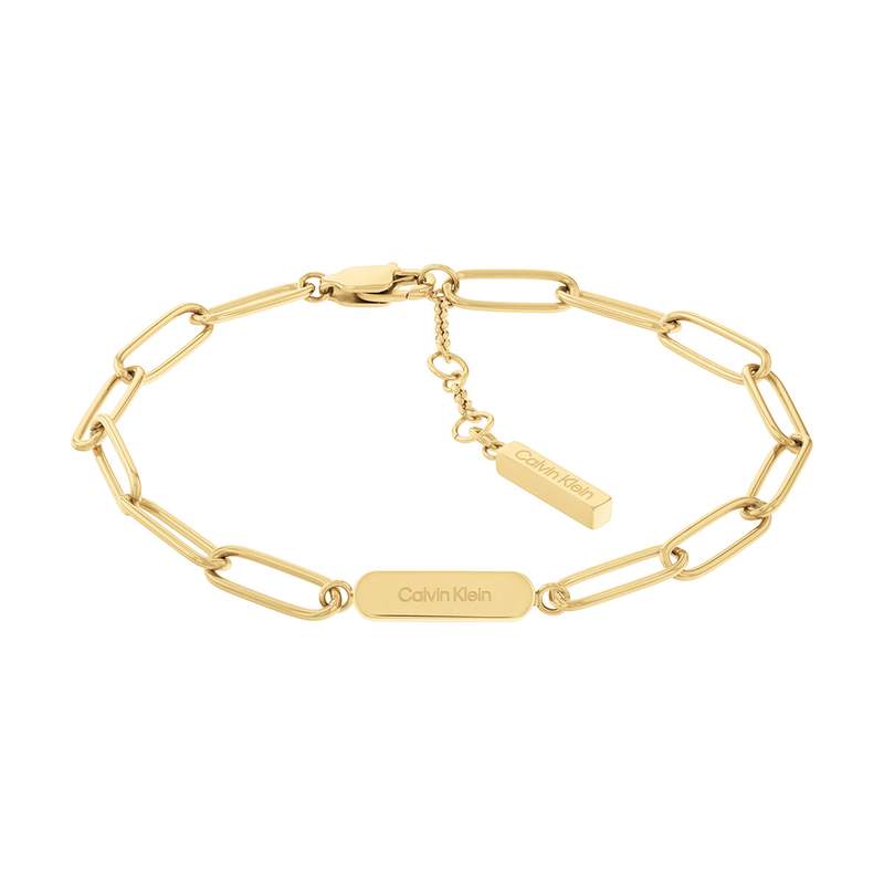 Bracelet CALVIN KLEIN acier doré - vue 4