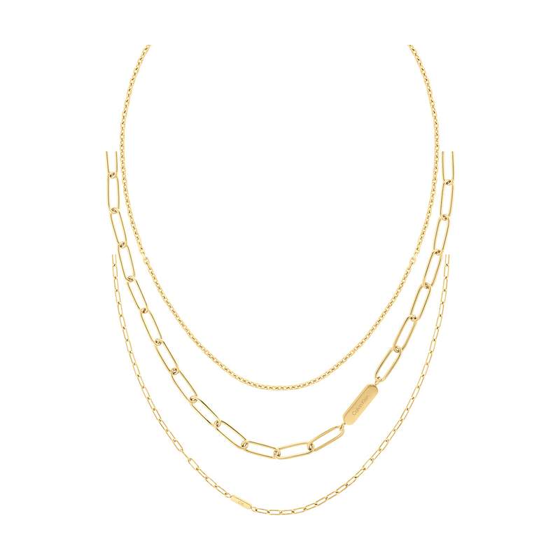 Collier CALVIN KLEIN acier doré - vue 1