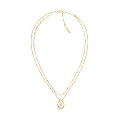 Collier CALVIN KLEIN acier doré
