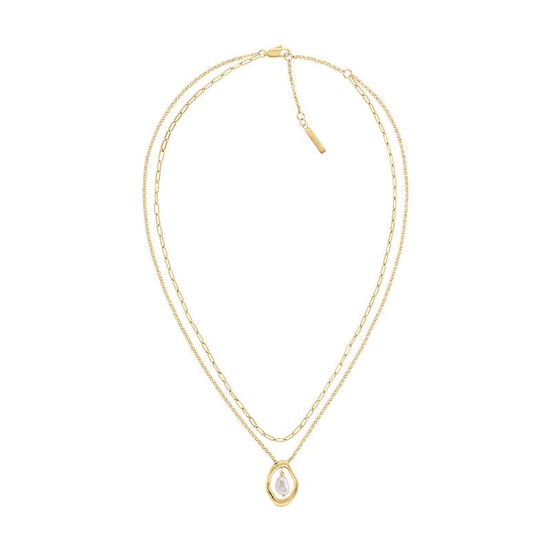 Collier CALVIN KLEIN acier doré - vue 1