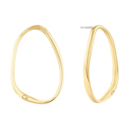 Boucles d'oreilles CALVIN KLEIN acier doré
