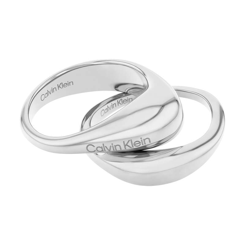 Bague CALVIN KLEIN acier - vue 1