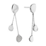 Boucles d'oreilles CALVIN KLEIN acier - vue 1