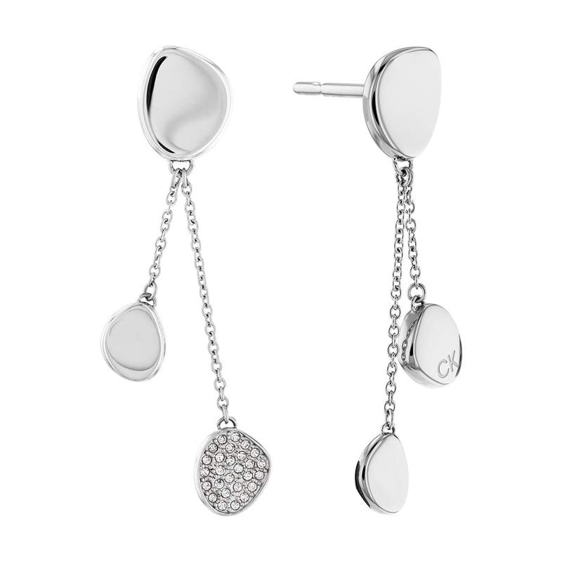 Boucles d'oreilles CALVIN KLEIN acier - vue 1