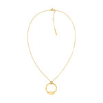 Collier CALVIN KLEIN acier doré - vue 1