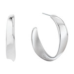 CALVIN KLEIN steel earrings - view 1