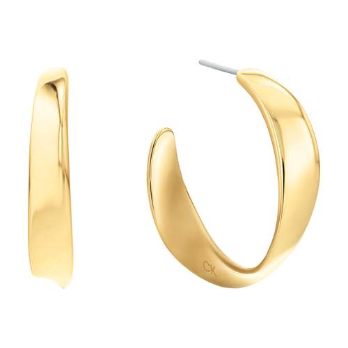 Boucles d'oreilles CALVIN KLEIN acier doré