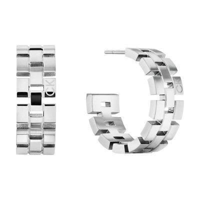 Boucles d'oreilles CALVIN KLEIN acier