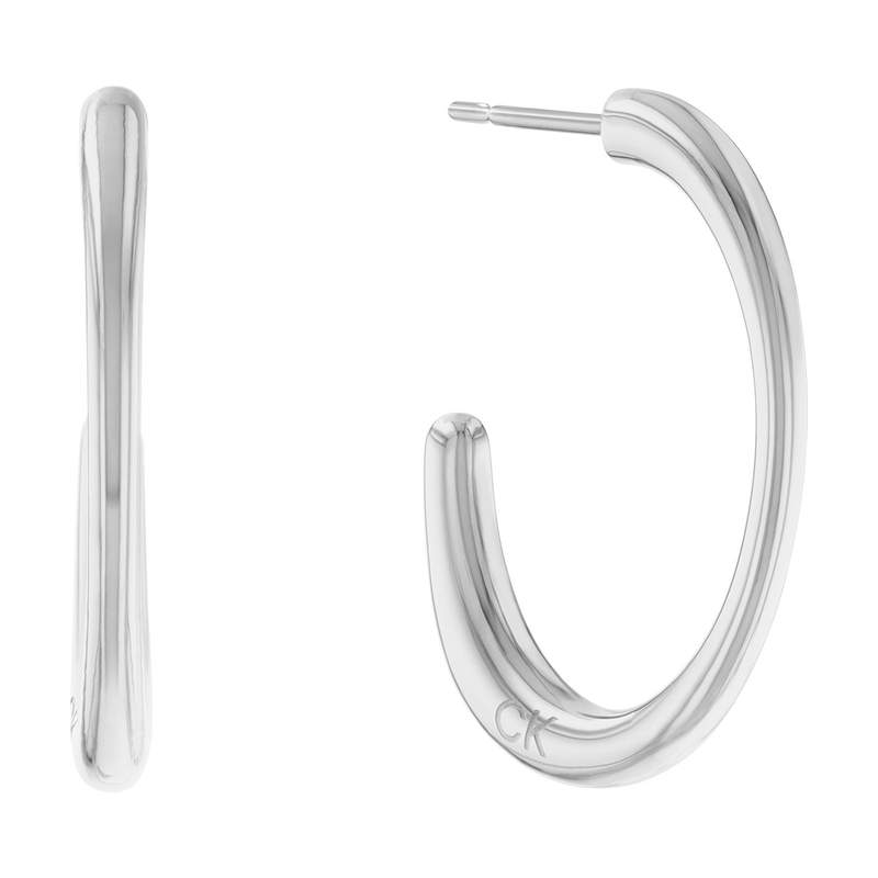 CALVIN KLEIN steel earrings - view 1