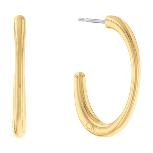 Boucles d'oreilles CALVIN KLEIN acier doré