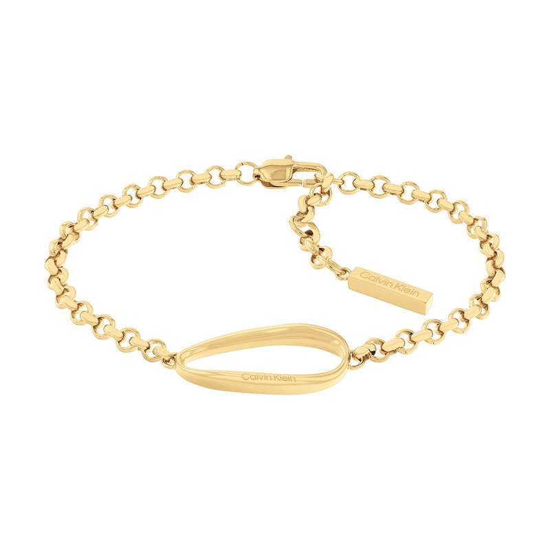 Bracelet CALVIN KLEIN acier doré - vue 1