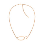 Collier CALVIN KLEIN acier doré rose - vue 1