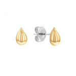 Boucles d'oreilles CALVIN KLEIN acier doré - vue 1