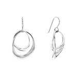 Boucles d'oreilles CALVIN KLEIN acier - vue 1
