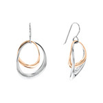 Boucles d'oreilles CALVIN KLEIN acier - vue 1