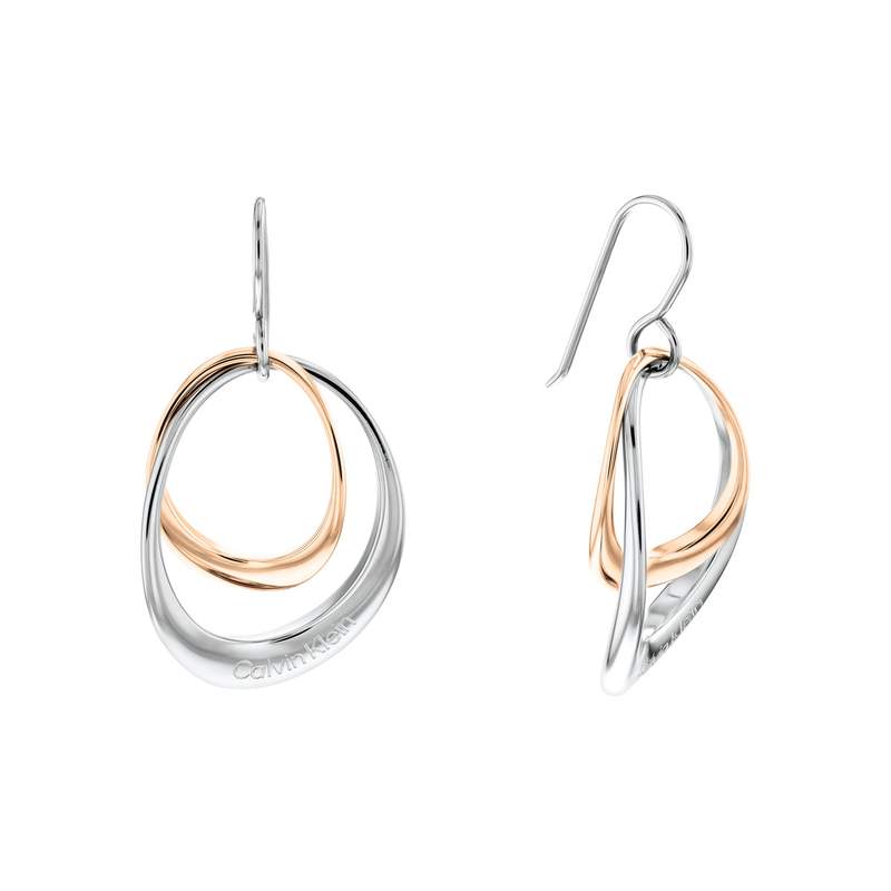 Boucles d'oreilles CALVIN KLEIN acier - vue 1