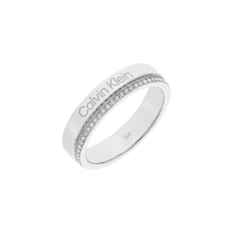 Bague CALVIN KLEIN acier - vue 1
