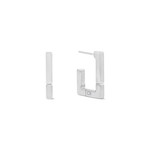 Boucles d'oreilles CALVIN KLEIN acier - vue 3
