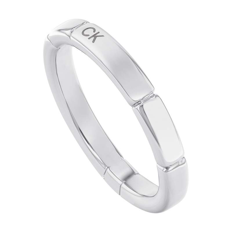 Bague CALVIN KLEIN acier bicolore - vue D2