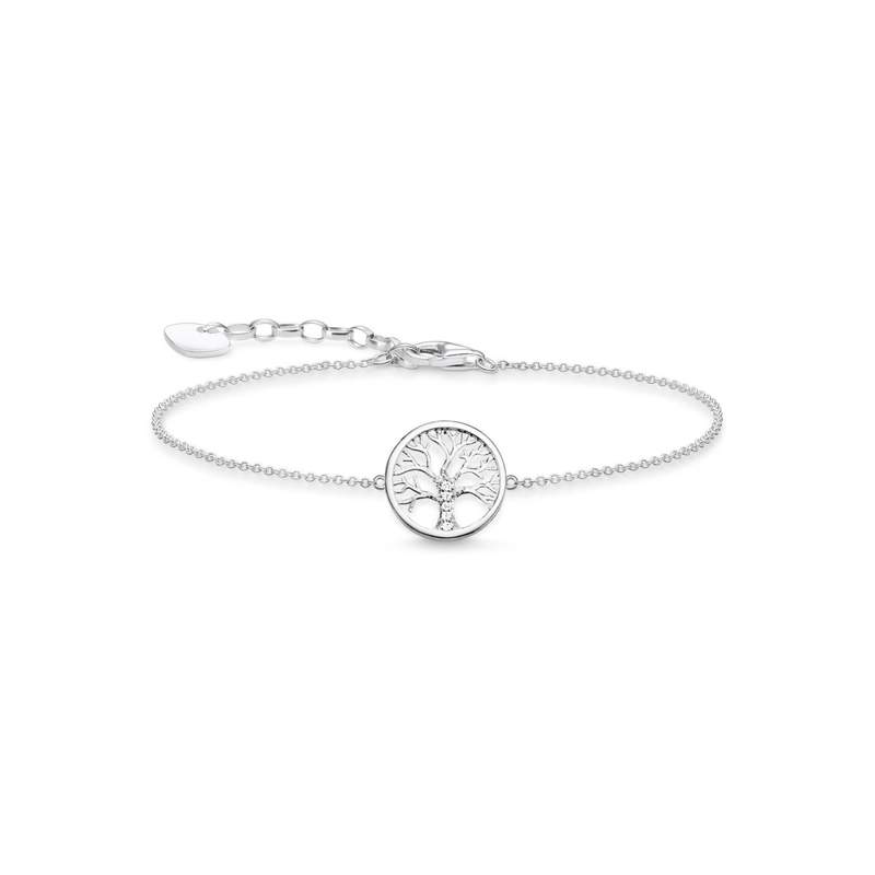 Bracelet THOMAS SABO argent 925 arbre de vie et zirconias - vue 1