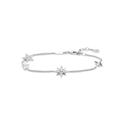 Bracelet THOMAS SABO argent 925 étoiles et zirconias - vue 1